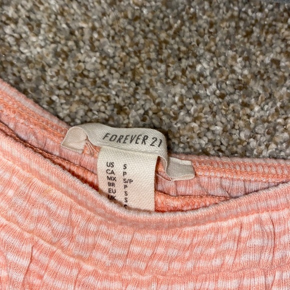 forever 21 smocked tank top - Picture 3 of 3